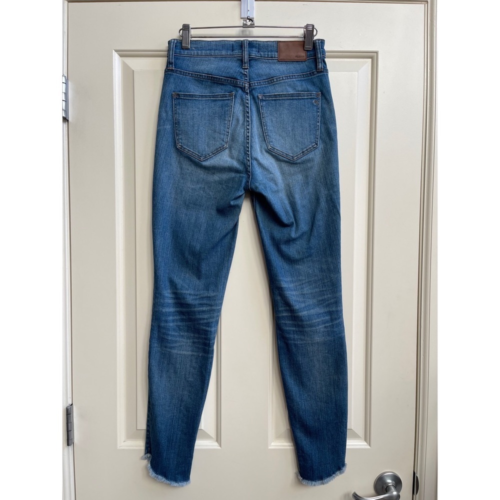 Madewell 10” High Rise Skinny Jeans • Raw Hem - Picture 5 of 9